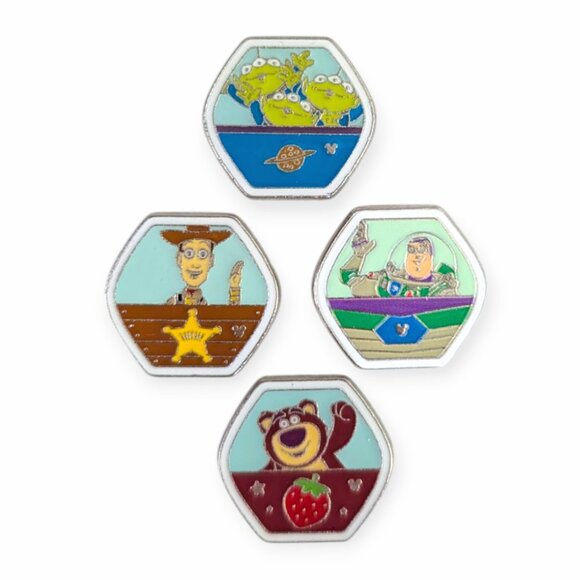 Toy Story Disney Pins: Aliens, Buzz, Woody, Lotso Bear Ferris Wheel Gondola